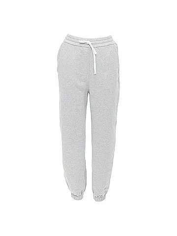 Miu Miu Miu Miu cotton jersey logo applique jogger pants (view 1)