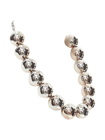 Oscar De La Renta Oscar de la Renta Bold Beaded single strand ball necklace (view 2)