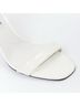 Prada 100% Patent Leather White Prada Patent Leather Flame Sandals Size EU 36 - photo 6