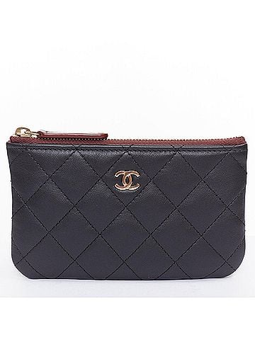 Chanel Chanel Classic Small Lambskin Pouch (view 1)