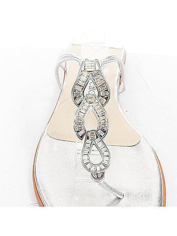 Jimmy Choo Jimmy Choo Leather Strap Sandals (view 2)