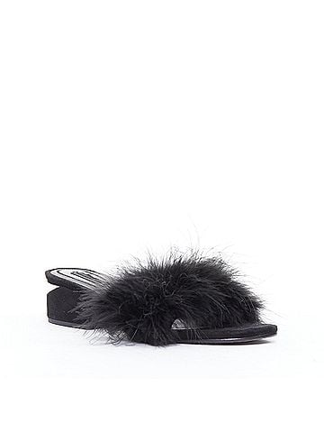 Alexander Wang Alexander Wang Feather Suede Mules (view 2)