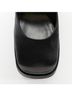 Versace 100% Satin Black Versace Runway Aevitas Double Platform Heels Size EU 41 - photo 10
