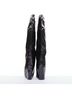 Givenchy 100% Leather Black Givenchy 2012 Leather Foldover Boots Size EU 40 - photo 5