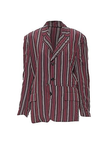 Comme des Garçons Comme des Garcons stripe deconstructed blazer jacket (view 1)