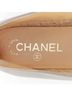 Chanel 100% Leather Silver Chanel Lambskin Leather Espadrilles Size EU 38 1/2 - photo 9