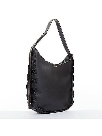 Chloé Chloe Darryl Pebbled Leather Hobo Bag (view 1)