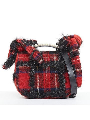 Simone Rocha Simone Rocha 2018 Plaid Pearl Bag (view 1)