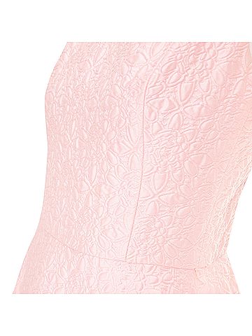 Oscar De La Renta Oscar de la Renta cotton silk floral cloque dress (view 2)