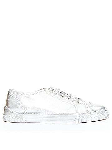 Chanel Chanel Leather Glitter Sneakers (view 1)