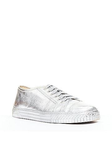 Chanel Chanel Leather Glitter Sneakers (view 2)