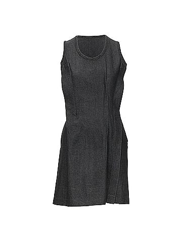 Comme des Garçons Comme des Garcons washed denim pinched seam dress (view 1)