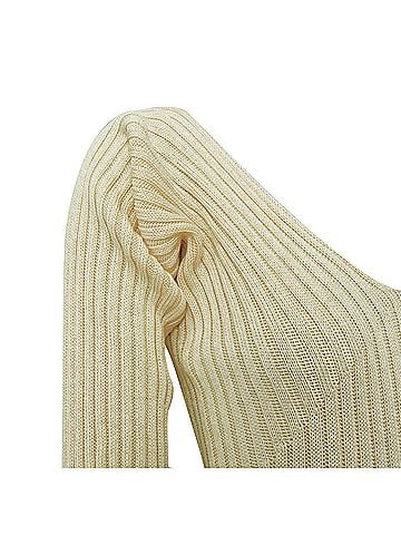 Céline Celine Phoebe Philo ribbed knit off shoulder maxi dress (view 2)