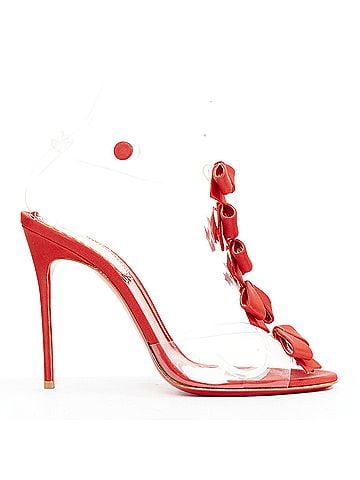 Christian Louboutin Christian Louboutin PVC Grosgrain Heels (view 2)