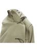 Balenciaga 100% Wool Green Balenciaga Runway Pulled toggle wrap coat Size M - photo 2