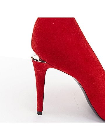 Alexander Wang Alexander Wang Tia Suede Cutout Heel Pumps (view 2)