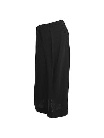 Vanessa Bruno Vanessa Bruno Midi Straight Skirt in Black Acetate (view 2)