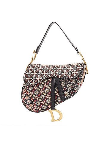 Christian Dior Christian Dior Saddle Beads Shoulder Bag (view 1)