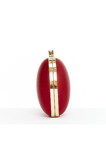 Alexandre Vauthier Alexandre Vauthier Silk Oval Clutch (view 2)