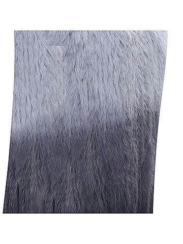 Theory Theory rabbit fur gradient fur vest jacket (view 2)