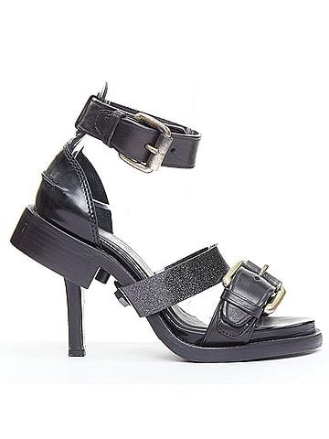 Acne Acne Studios Leather Buckle Sandals (view 1)