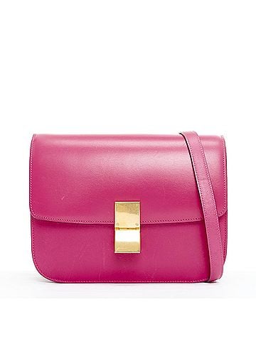 Céline Celine Box Leather Crossbody Bag (view 1)