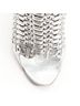 Givenchy 100% Leather Silver Givenchy Metal Discs Strappy Bootie Size EU 36 1/2 - photo 6