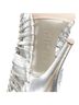 Givenchy 100% Leather Silver Givenchy Metal Discs Strappy Bootie Size EU 36 1/2 - photo 9
