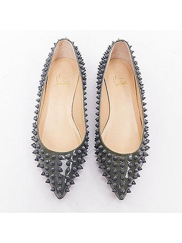 Christian Louboutin Christian Louboutin Patent Ballet Flats (view 1)