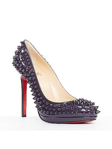 Christian Louboutin Christian Louboutin Patent Spikes Platform (view 2)