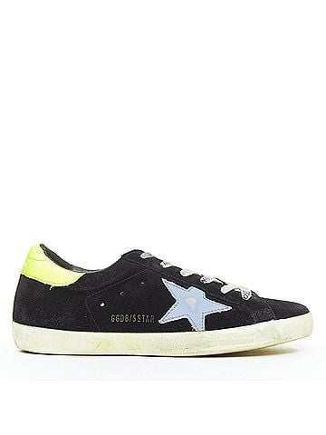 Golden Goose Golden Goose Suede Distressed Sneakers (view 1)