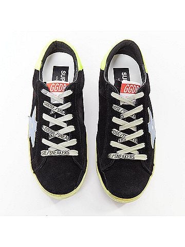 Golden Goose Golden Goose Suede Distressed Sneakers (view 2)
