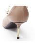 Jil Sander 100% Leather Brown Jil Sander Point Toe Pump Size EU 38 - photo 7
