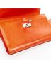 Hermès 100% Leather Orange Hermes Leather Classic Wallet One size - photo 7