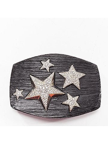 Jimmy Choo Jimmy Choo Crystal Mini Clutch Bag (view 1)