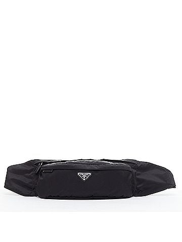 Prada Prada Nylon Triangle Buckle Belt Bag (view 1)