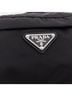 Prada 100% Nylon Black Prada Nylon Triangle Buckle Belt Bag One size - photo 10