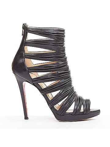Christian Louboutin Christian Louboutin Strappy Caged Sandals (view 1)