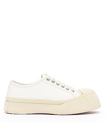 MARNI Marni Pablo White Leather Sneakers (view 2)