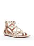 Alaïa 100% Leather Brown Alaia Studded Leather Flat Sandals Size EU 36 1/2 - photo 2