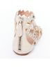 Alaïa 100% Leather Brown Alaia Studded Leather Flat Sandals Size EU 36 1/2 - photo 7