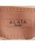 Alaïa 100% Leather Brown Alaia Studded Leather Flat Sandals Size EU 36 1/2 - photo 9