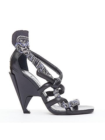 Jimmy Choo Jimmy Choo Scarf Heel Sandals (view 1)