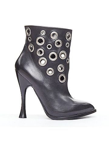 Alexander McQueen Alexander Mcqueen Studded Spool Ankle Boots (view 1)