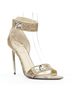 Givenchy 100% Leather Green Givenchy Leather Sharktooth Sandals Size EU 38 - photo 2