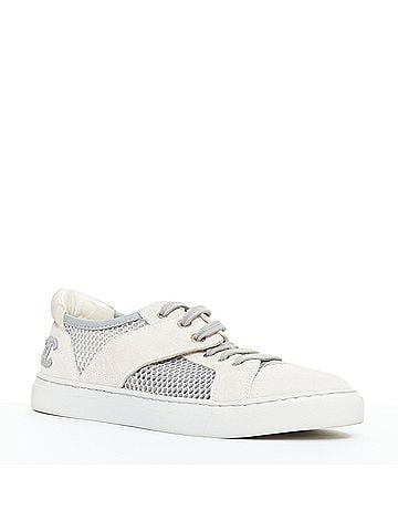 Chanel Chanel Mesh Suede Panel Sneakers (view 2)