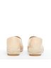 Chanel 100% Leather Brown Chanel Lamb Leather Toe Cap Espadrilles Size EU 38 - photo 5