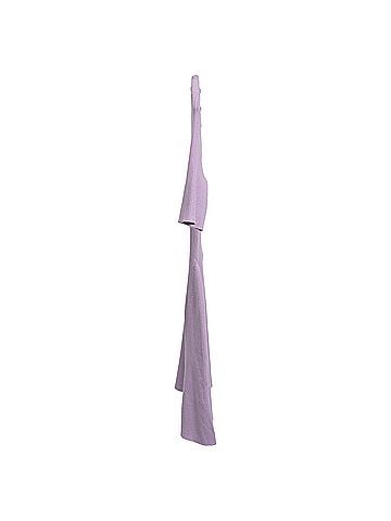 Maje Maje Rib-Knit Cut Out Midi Dress in Purple Polyamide (view 2)