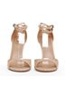 Alaïa 100% Leather Brown Alaia Leather Double Strap High Heel Sandals Size EU 36 1/2 - photo 3