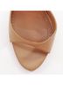 Alaïa 100% Leather Brown Alaia Leather Double Strap High Heel Sandals Size EU 36 1/2 - photo 10